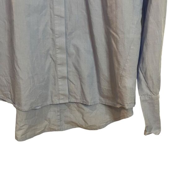 J. Jill light blue button down shirt. Size medium - Picture 6 of 9